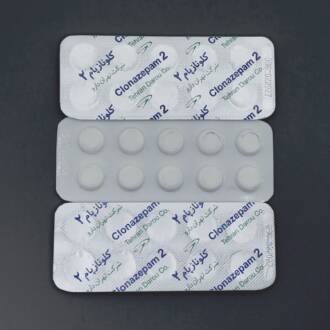 Clonazepam 2mg Tablets - Tehran Darou Co.