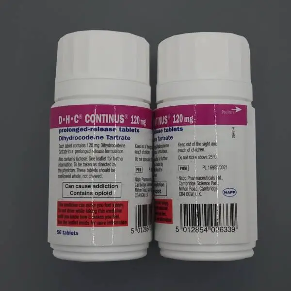 DHC Continus 120mg Tablets - Napp Pharms