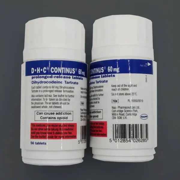 DHC Continus 60mg Tablets - Napp Pharms