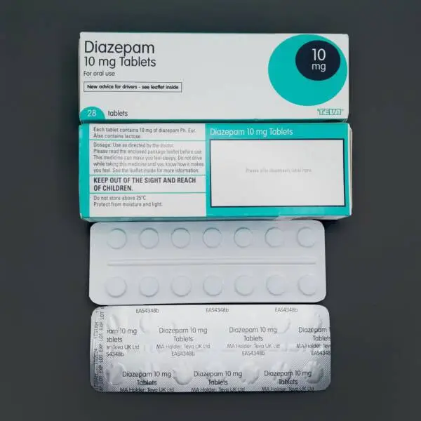 Diazepam 10mg Tablets - Teva