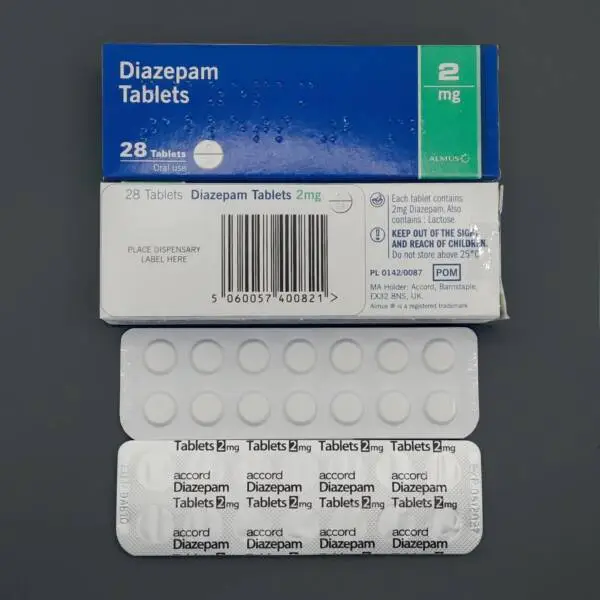 Diazepam 2mg Tablets - Almus